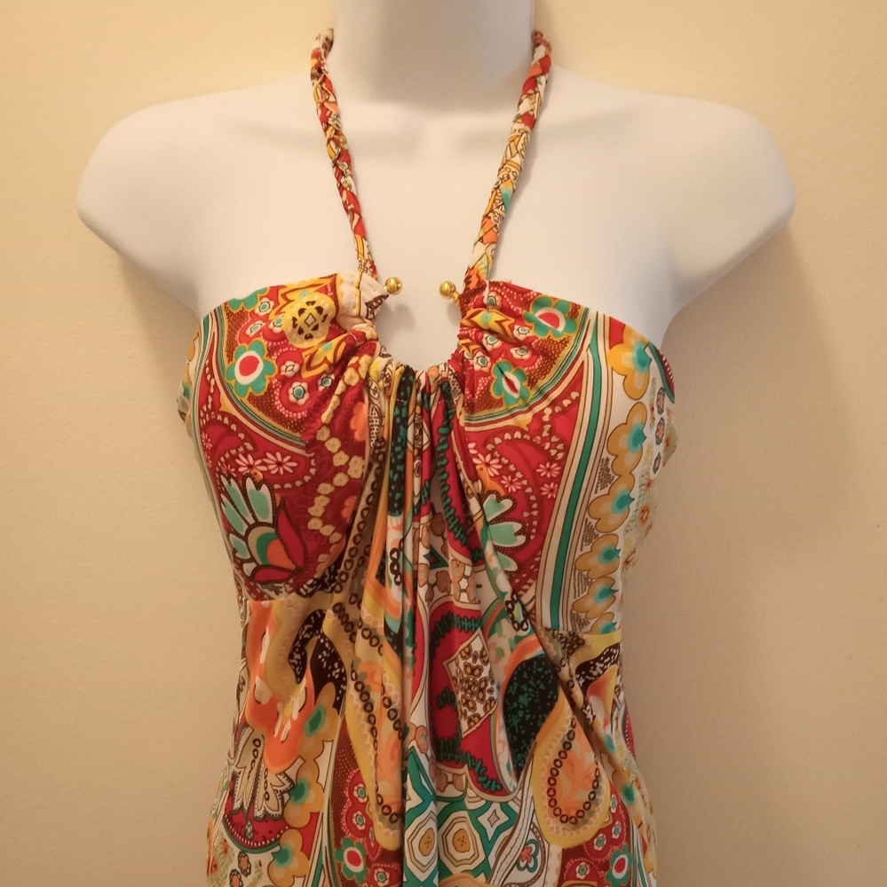 NWTπFREE GIFT INCLUDEDπMaxi, Push-Up Pads Bra, Stretchable Strap Halter Neck - Picture 4 of 12